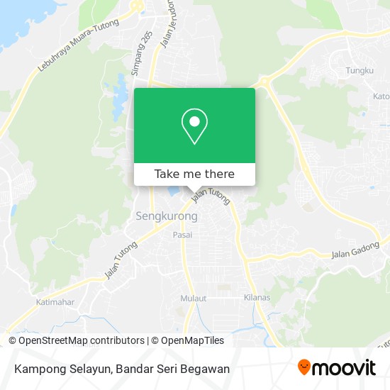 Kampong Selayun map