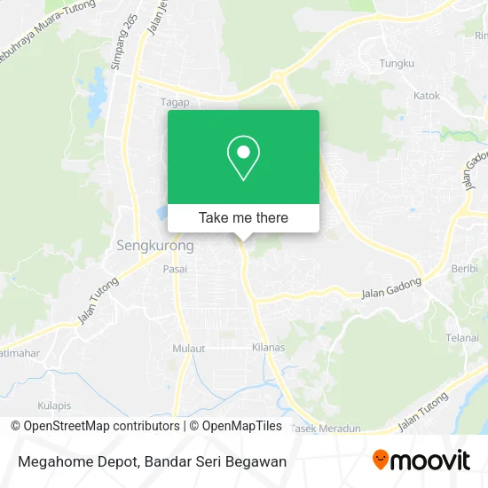 Megahome Depot map