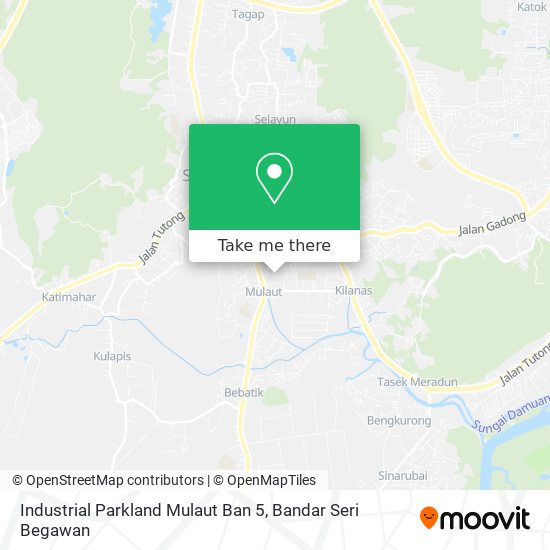 Industrial Parkland Mulaut Ban 5 map