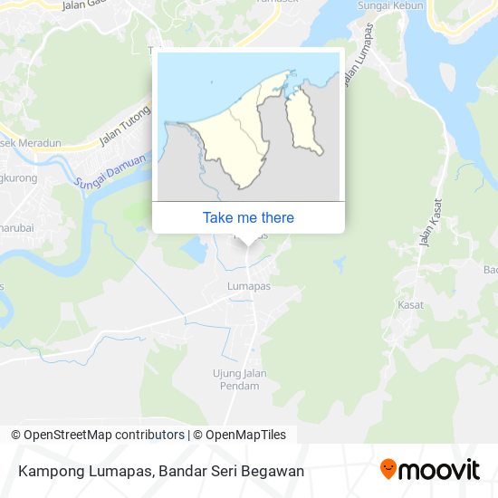 Kampong Lumapas map