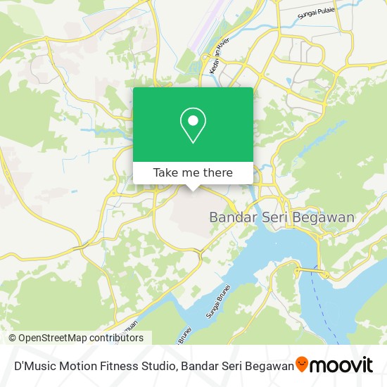D'Music Motion Fitness Studio map