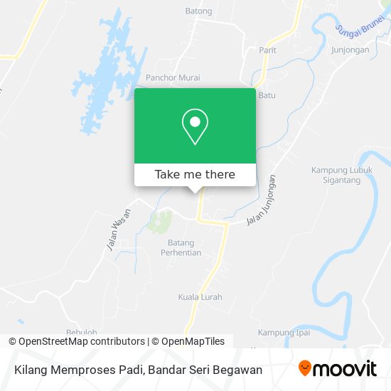 Kilang Memproses Padi map