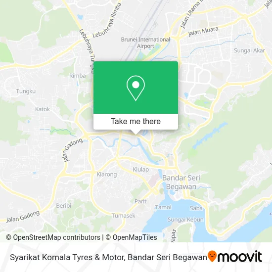 Syarikat Komala Tyres & Motor map