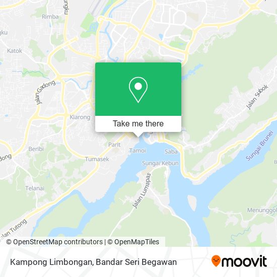 Kampong Limbongan map
