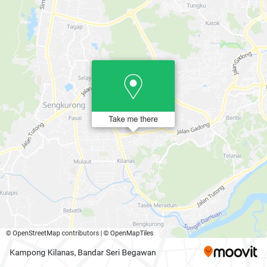 Kampong Kilanas map