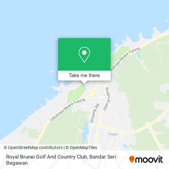 Royal Brunei Golf And Country Club map