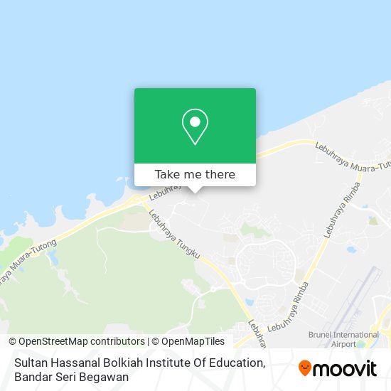 Sultan Hassanal Bolkiah Institute Of Education map