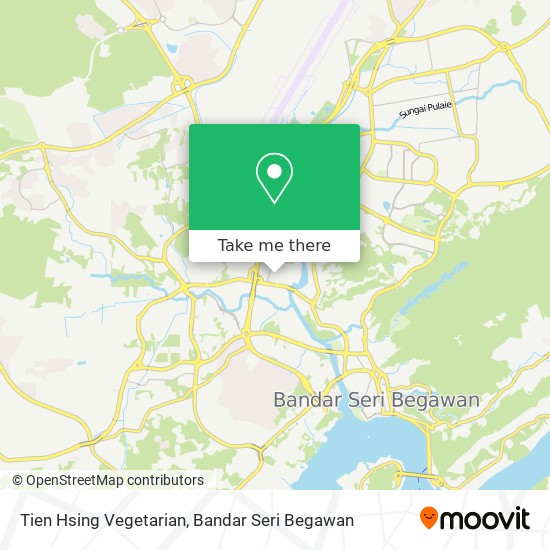 Tien Hsing Vegetarian map