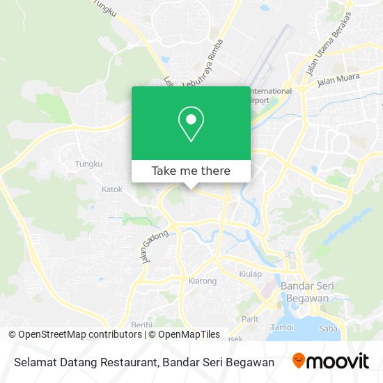 Selamat Datang Restaurant map