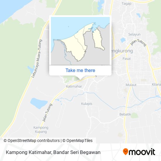 Peta Kampong Katimahar