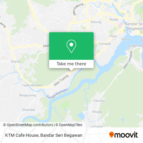 KTM Cafe House map