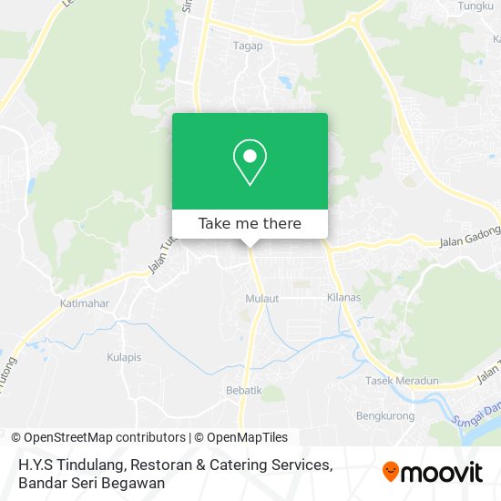 H.Y.S Tindulang, Restoran & Catering Services map