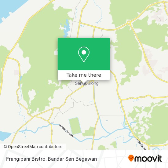 Frangipani Bistro map
