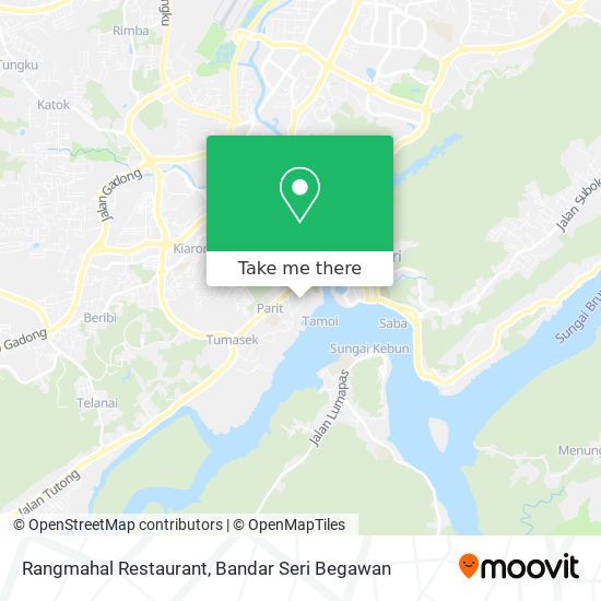 Rangmahal Restaurant map