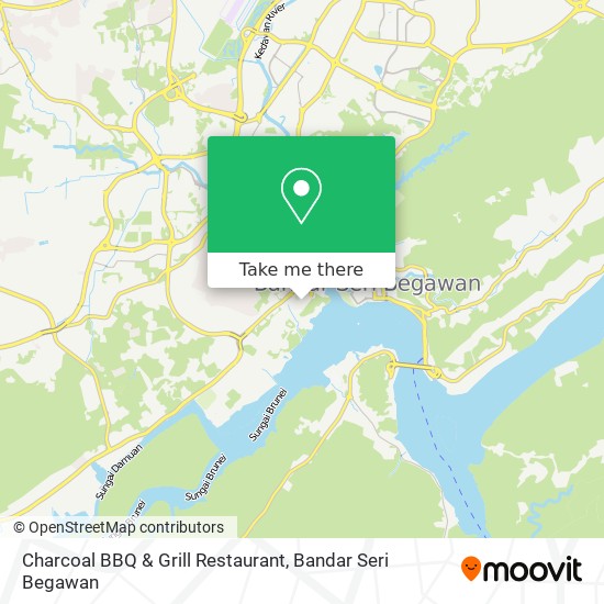 Charcoal BBQ & Grill Restaurant map