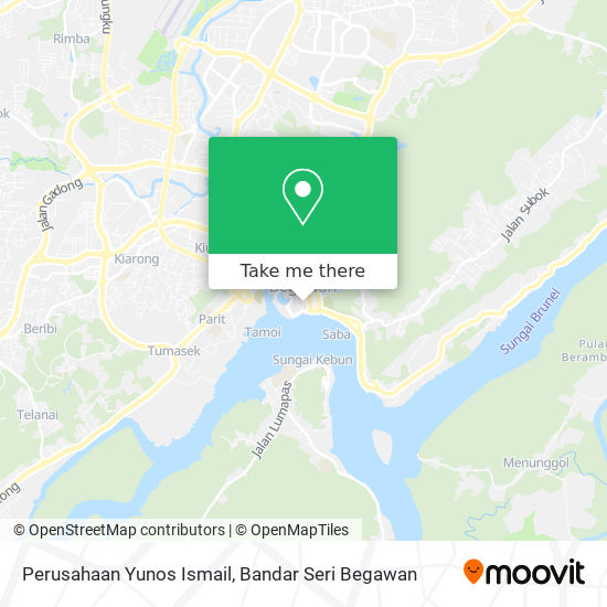 Perusahaan Yunos Ismail map