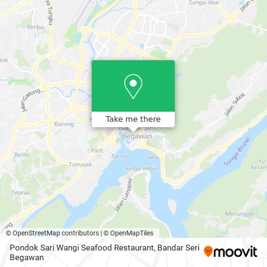 Pondok Sari Wangi Seafood Restaurant map