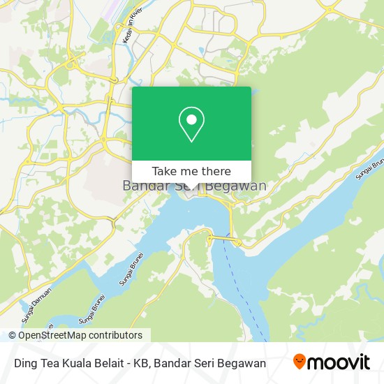Ding Tea Kuala Belait - KB map