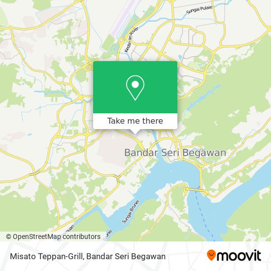 Misato Teppan-Grill map