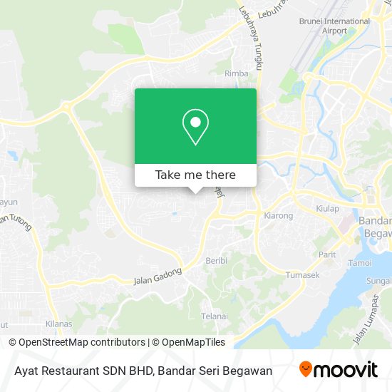 Ayat Restaurant SDN BHD map