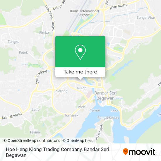 Peta Hoe Heng Kiong Trading Company