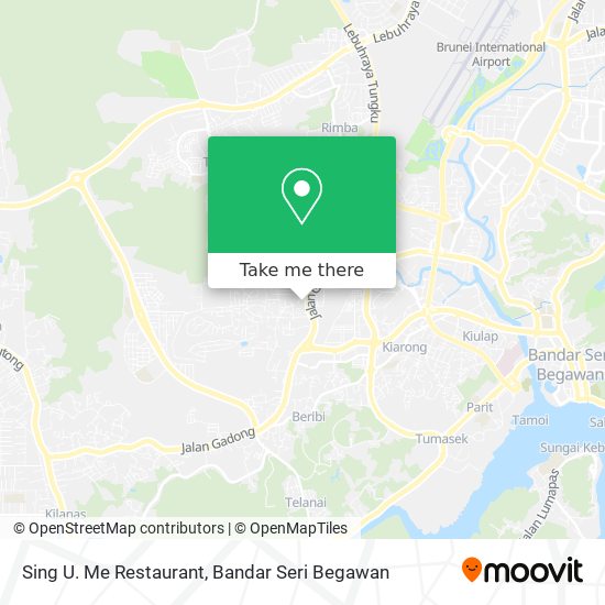 Sing U. Me Restaurant map