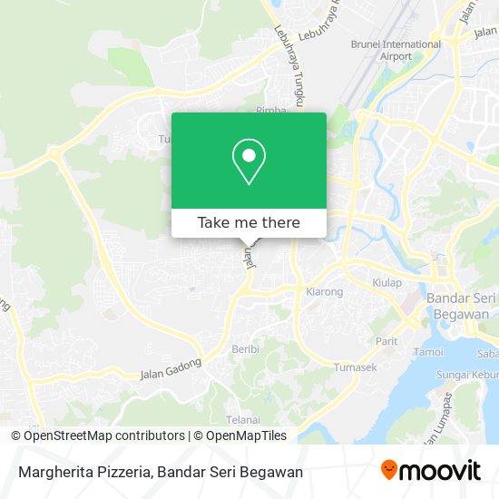 Margherita Pizzeria map