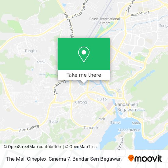 The Mall Cineplex, Cinema 7 map
