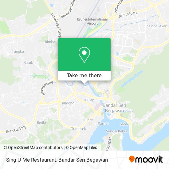 Sing U-Me Restaurant map