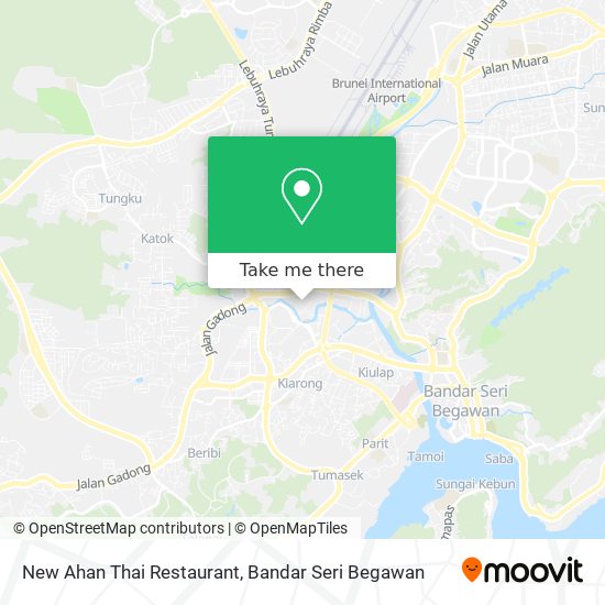 New Ahan Thai Restaurant map