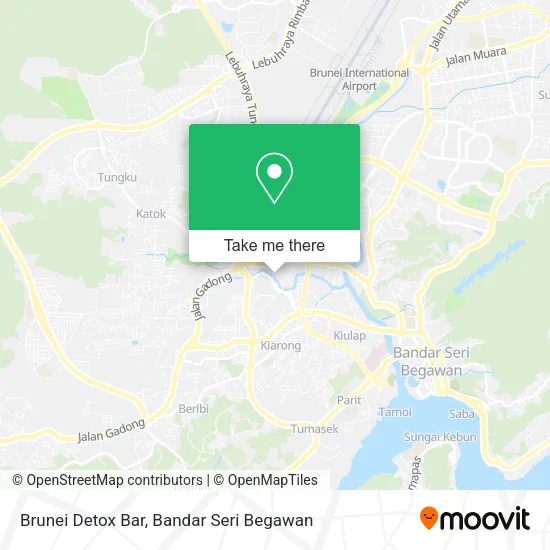 Peta Brunei Detox Bar