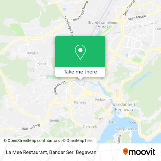 La Mee Restaurant map