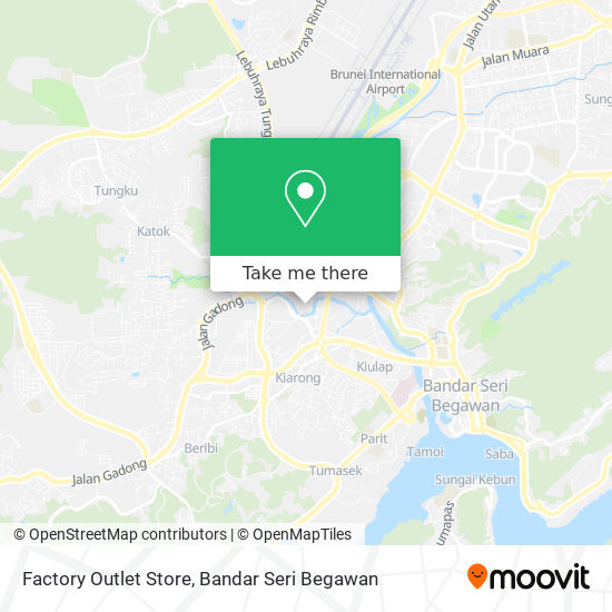 Factory Outlet Store map