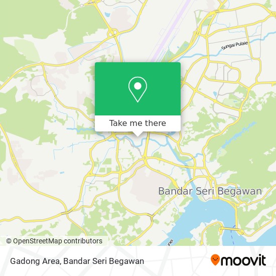 Gadong Area map