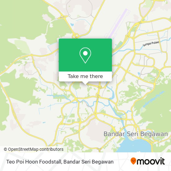 Teo Poi Hoon Foodstall map