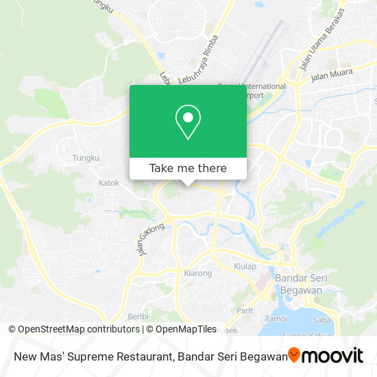 New Mas' Supreme Restaurant map
