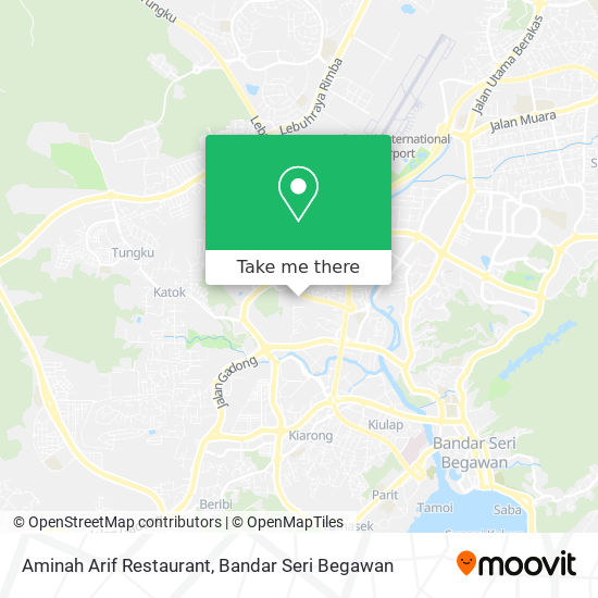 Aminah Arif Restaurant map