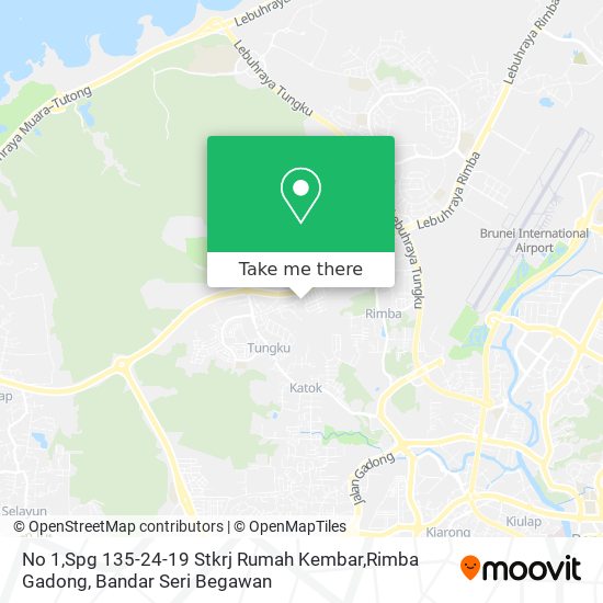 Peta No 1,Spg 135-24-19 Stkrj Rumah Kembar,Rimba Gadong