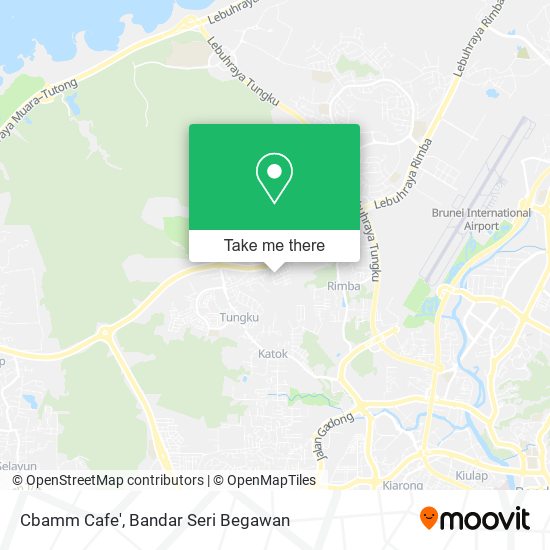 Cbamm Cafe' map
