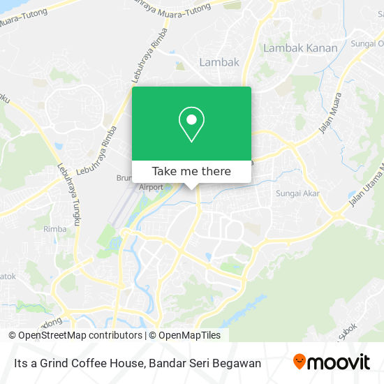 Its a Grind Coffee House map