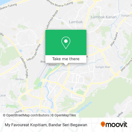 My Favoureat Kopitiam map