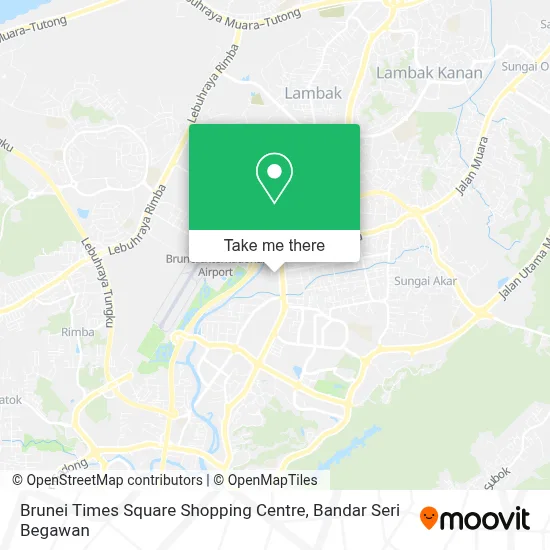 Brunei Times Square Shopping Centre map