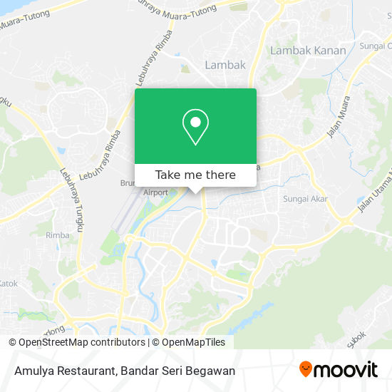 Amulya Restaurant map