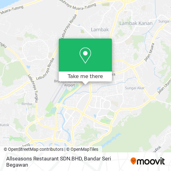 Allseasons Restaurant SDN.BHD map