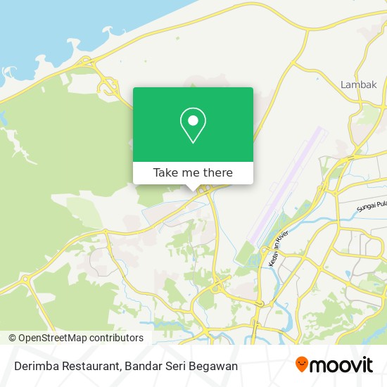 Derimba Restaurant map