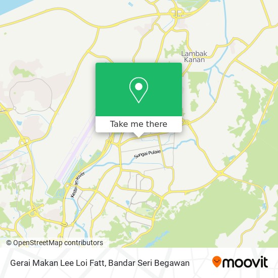 Gerai Makan Lee Loi Fatt map
