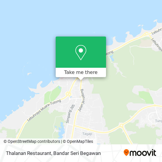 Thalanan Restaurant map