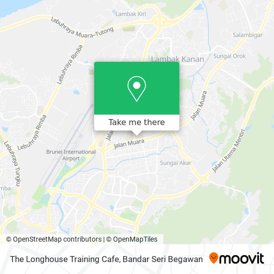 The Longhouse Training Cafe map