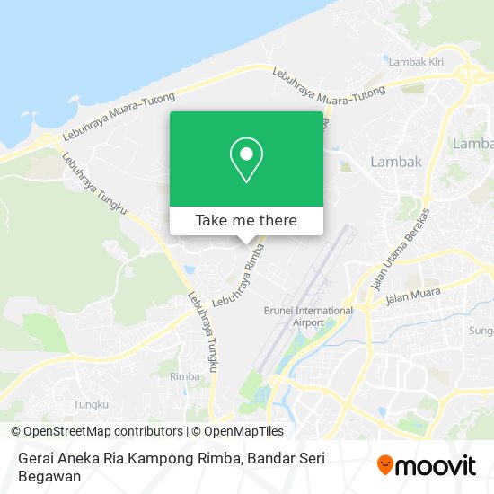 Gerai Aneka Ria Kampong Rimba map