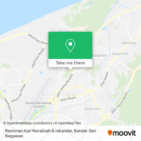 Restoran Kari Noralizah & Iskandar map